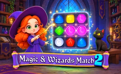 Magic and Wizards Match 2...