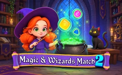 Magic and Wizards Match 2...