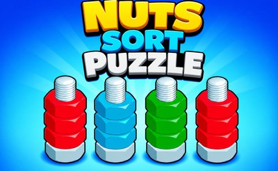 Nuts Puzzle: Sort By Colo...
