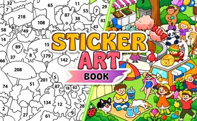 Sticker Art Book