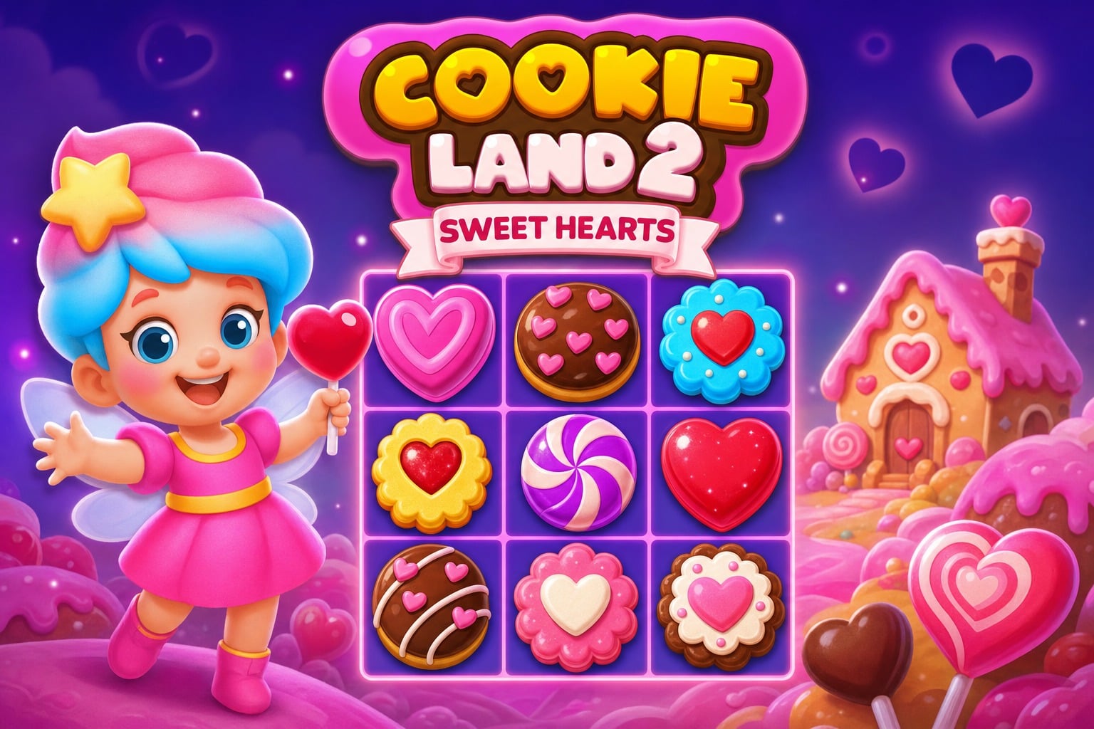 Cookie Land 2: Sweet Hear...
