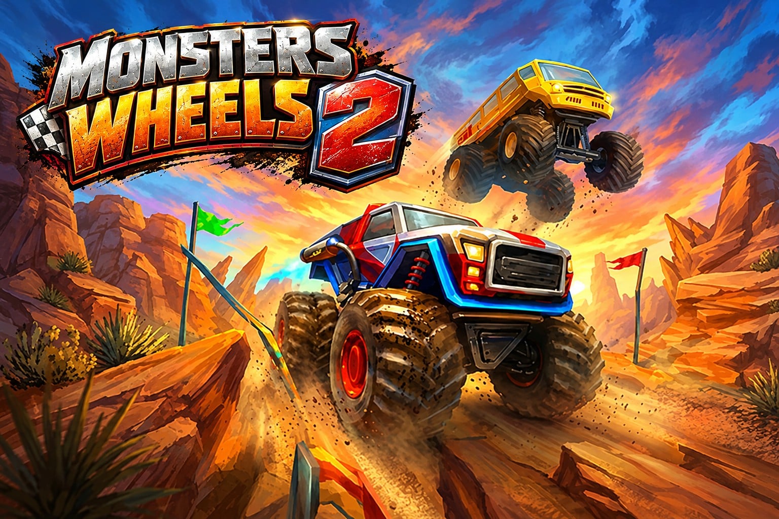 Monsters Wheels 2